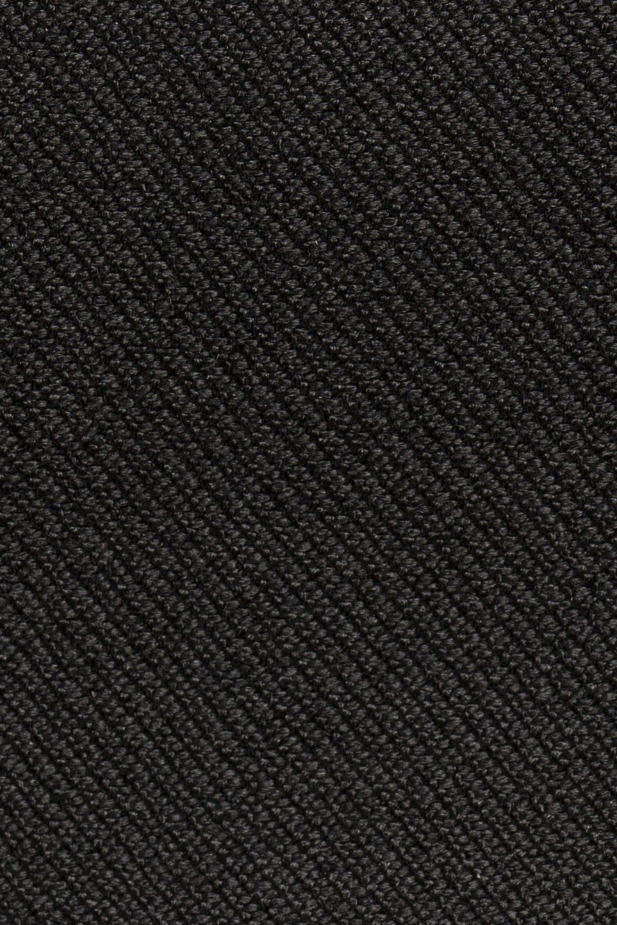 "Anthony" Black Vitale Barberis Italian Wool Tuxedo Trousers