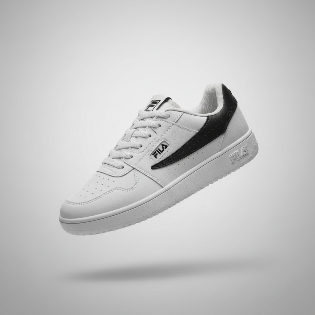 Zapatillas Fila Areco Lifestyle Hombre Blanco Negro